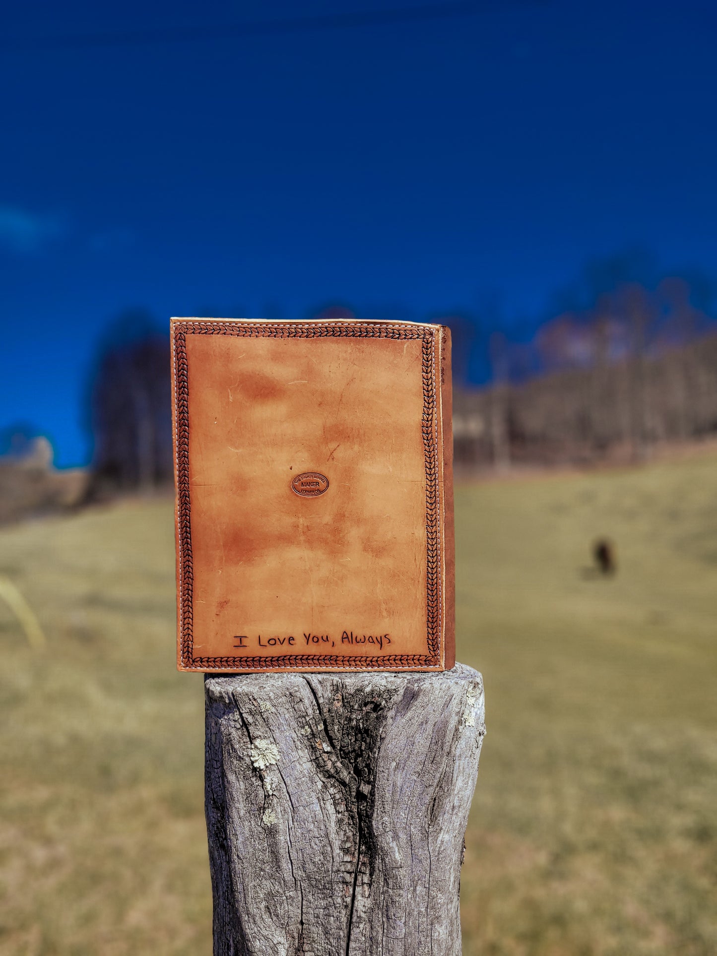 Custom bible cover